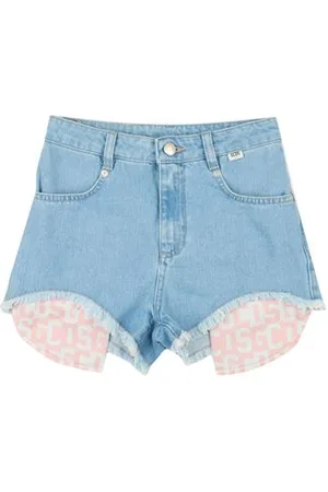 GCDS PARTES DE ABAJO - Shorts vaqueros