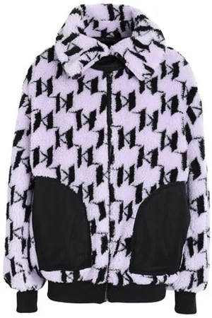 Karl Lagerfeld ROPA DE ABRIGO - Borreguito y pelo ecológico
