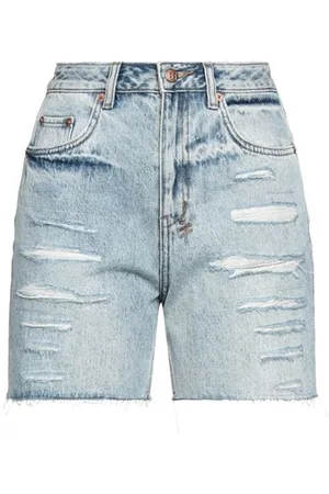 KSUBI PARTES DE ABAJO - Shorts vaqueros