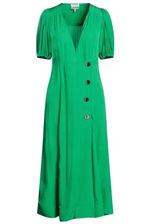 Ganni VESTIDOS - Vestidos midi