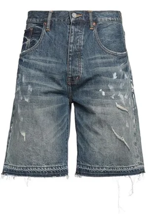 PURPLE PARTES DE ABAJO - Shorts vaqueros