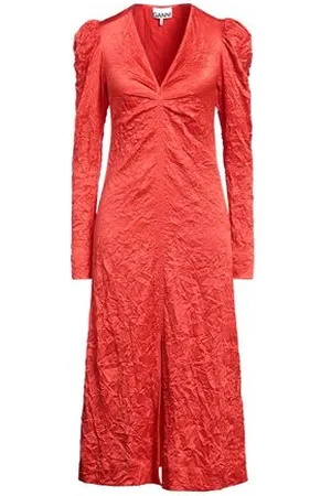 Ganni VESTIDOS - Vestidos midi