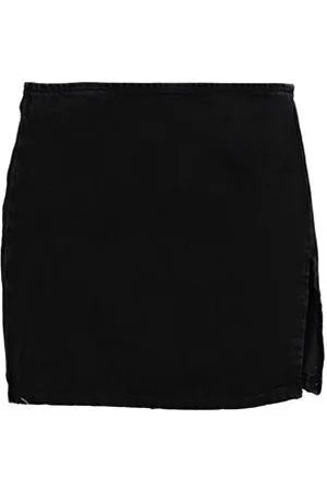 Topshop PARTES DE ABAJO - Faldas vaqueras