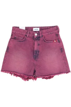 AMISH PARTES DE ABAJO - Shorts vaqueros