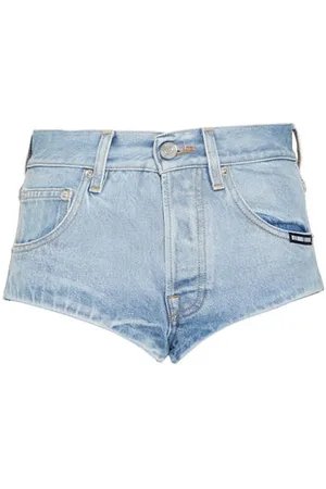 VTMNTS PARTES DE ABAJO - Shorts vaqueros
