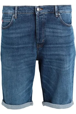 HUGO BOSS PARTES DE ABAJO - Shorts vaqueros