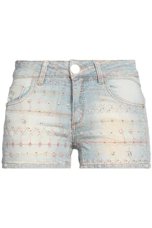 ANGELO MARANI PARTES DE ABAJO - Shorts vaqueros