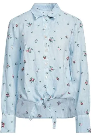 120% Lino CAMISETAS Y TOPS - Camisas