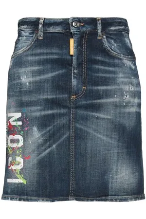 Dsquared2 PARTES DE ABAJO - Faldas vaqueras