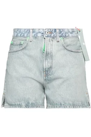OFF-WHITE PARTES DE ABAJO - Shorts vaqueros