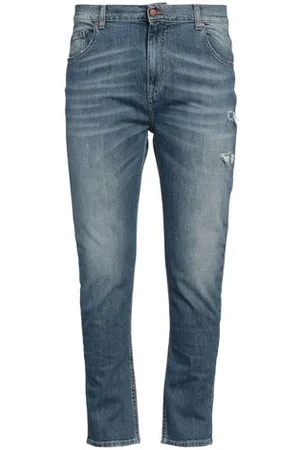 DANIELE ALESSANDRINI HOMME PARTES DE ABAJO - Pantalones vaqueros