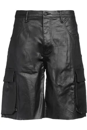 PURPLE PARTES DE ABAJO - Shorts vaqueros