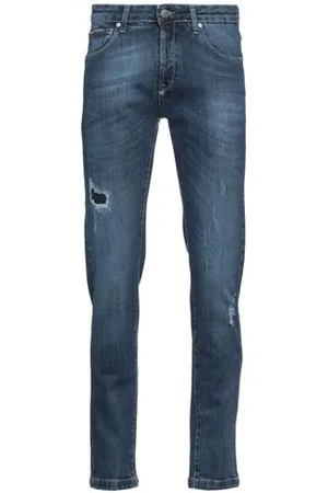 DANIELE ALESSANDRINI HOMME PARTES DE ABAJO - Pantalones vaqueros