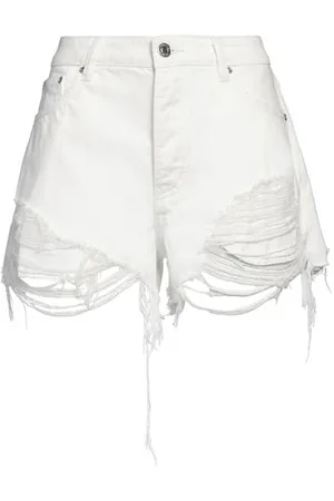 PURPLE PARTES DE ABAJO - Shorts vaqueros