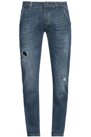 DANIELE ALESSANDRINI HOMME PARTES DE ABAJO - Pantalones vaqueros