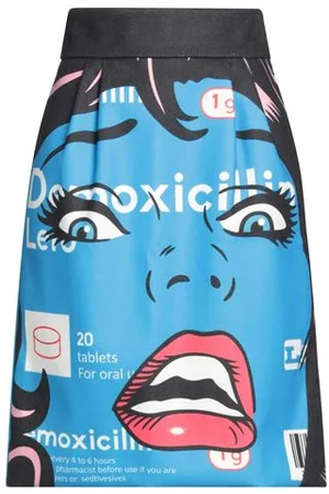 Moschino PARTES DE ABAJO - Faldas midi