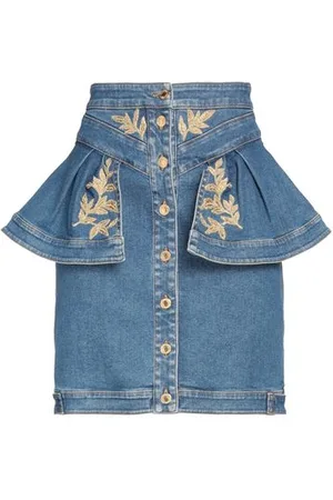 Moschino PARTES DE ABAJO - Faldas vaqueras