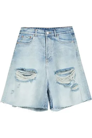Vetements PARTES DE ABAJO - Shorts vaqueros