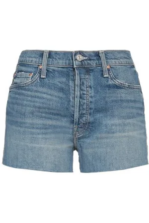 Mother PARTES DE ABAJO - Shorts vaqueros