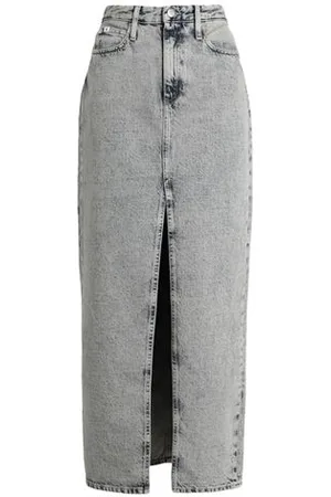 Calvin Klein PARTES DE ABAJO - Faldas vaqueras