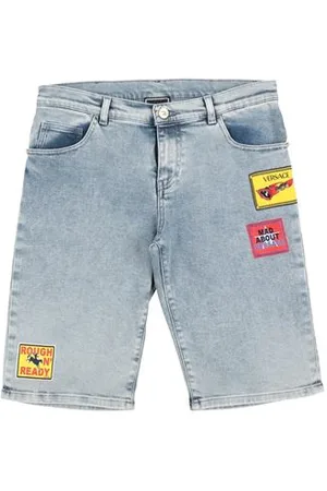 VERSACE PARTES DE ABAJO - Shorts vaqueros