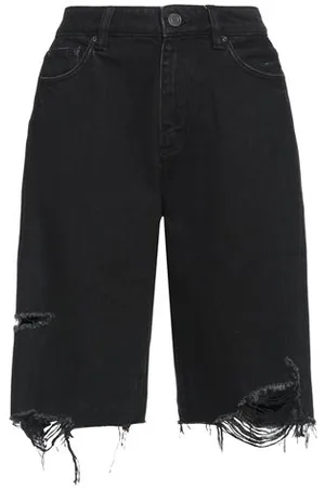 PURPLE PARTES DE ABAJO - Shorts vaqueros