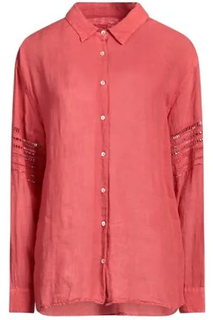 120% Lino CAMISETAS Y TOPS - Camisas