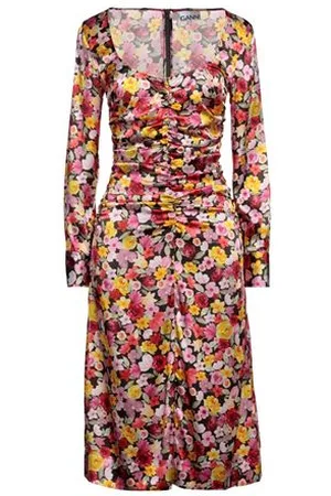 Ganni VESTIDOS - Vestidos midi