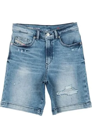 Diesel PARTES DE ABAJO - Shorts vaqueros