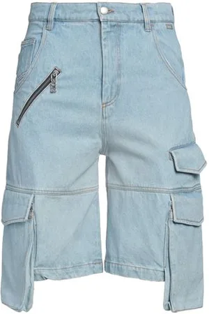 GCDS PARTES DE ABAJO - Shorts vaqueros