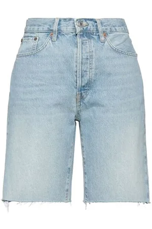 RE/DONE PARTES DE ABAJO - Shorts vaqueros