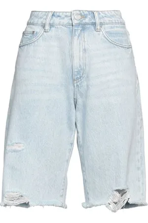 PURPLE PARTES DE ABAJO - Shorts vaqueros