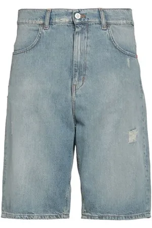 AMISH PARTES DE ABAJO - Shorts vaqueros