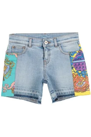 VERSACE PARTES DE ABAJO - Shorts vaqueros