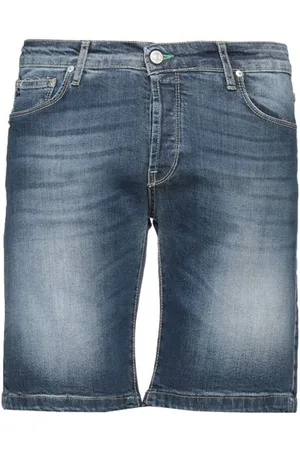 DANIELE ALESSANDRINI HOMME PARTES DE ABAJO - Shorts vaqueros