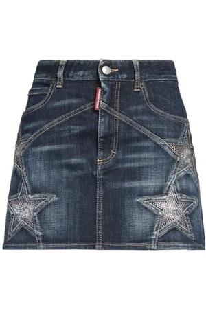 Dsquared2 PARTES DE ABAJO - Faldas vaqueras
