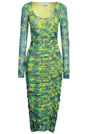 Ganni VESTIDOS - Vestidos midi