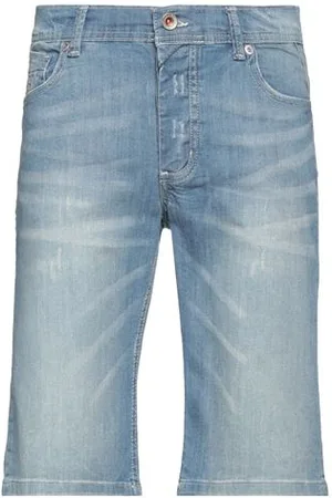 FIFTY FOUR PARTES DE ABAJO - Shorts vaqueros