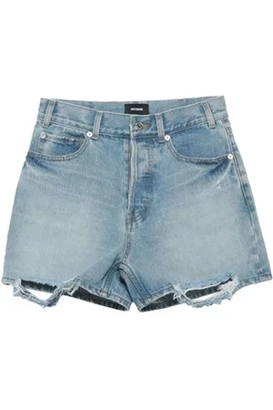 We11 Done PARTES DE ABAJO - Shorts vaqueros