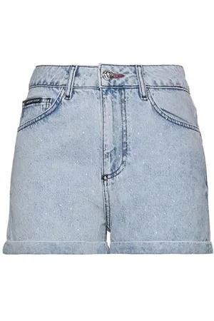 Philipp Plein PARTES DE ABAJO - Shorts vaqueros