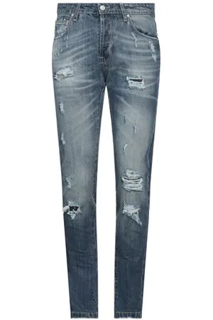 DANIELE ALESSANDRINI HOMME PARTES DE ABAJO - Pantalones vaqueros