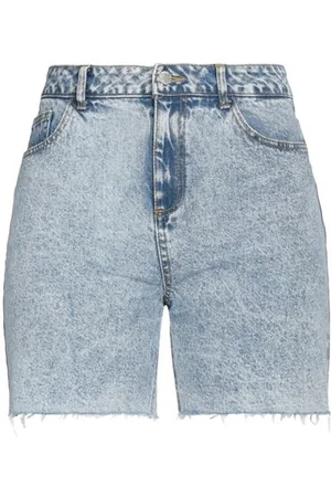 B YOUNG PARTES DE ABAJO - Shorts vaqueros
