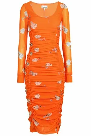 Ganni VESTIDOS - Vestidos midi