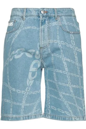 GCDS PARTES DE ABAJO - Shorts vaqueros