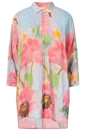 120% Lino CAMISETAS Y TOPS - Camisas