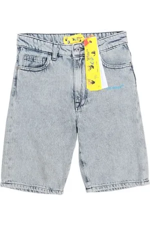 OFF-WHITE PARTES DE ABAJO - Shorts vaqueros