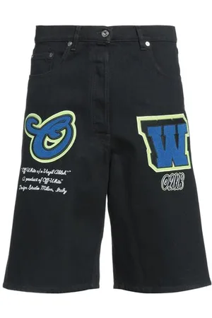 OFF-WHITE PARTES DE ABAJO - Shorts vaqueros