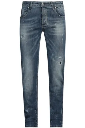 DANIELE ALESSANDRINI HOMME PARTES DE ABAJO - Pantalones vaqueros