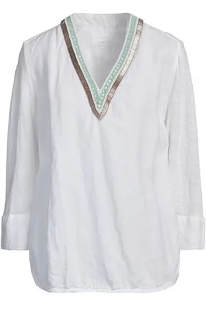 120% Lino CAMISETAS Y TOPS - Tops