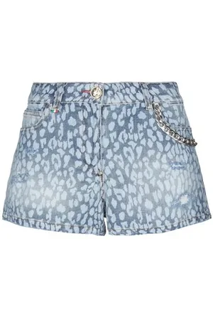 Philipp Plein PARTES DE ABAJO - Shorts vaqueros